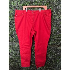 Woman Within, Orange Pants, Women’s Size 22T,